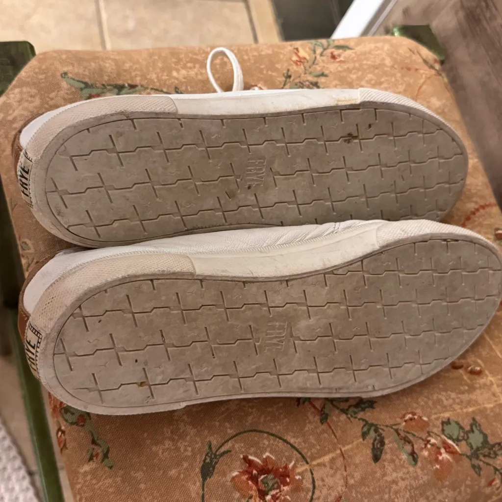 Frye Gia soft leather lace up sneakers - Image 5