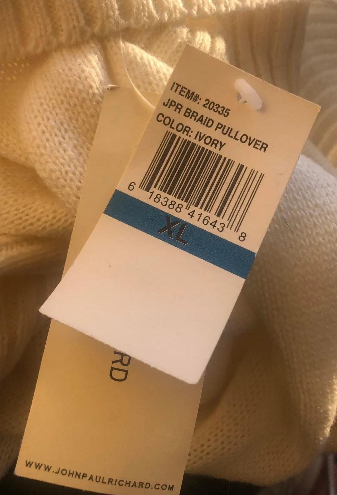 Braided Collar Sweater - Image 6