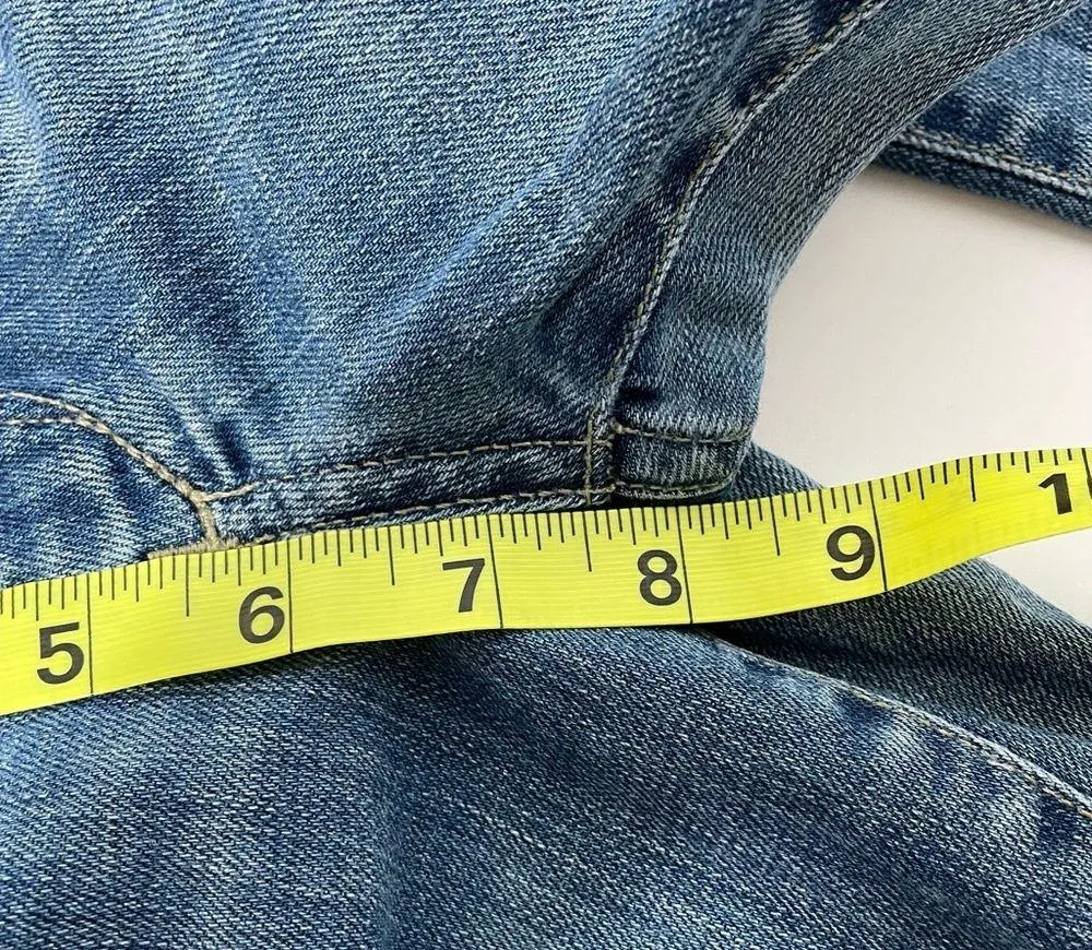 Goldsign Misfit Straight Leg Jeans Size 27 - Image 7