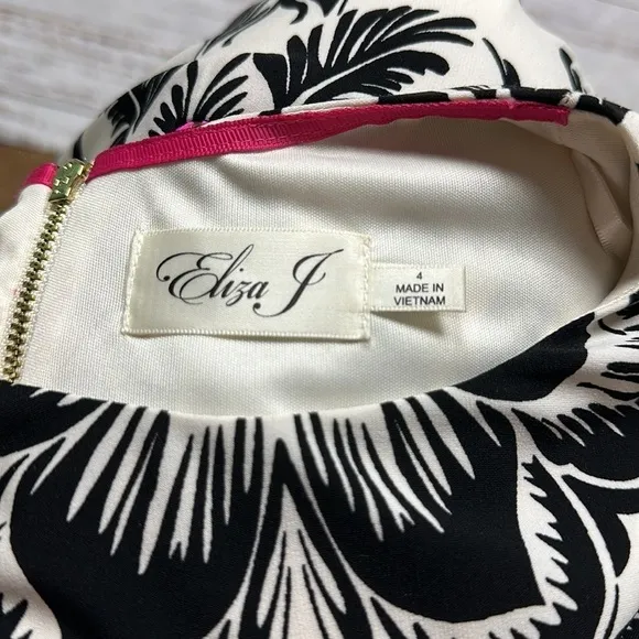 Eliza j floral shift dress size‎ 4 - Image 4