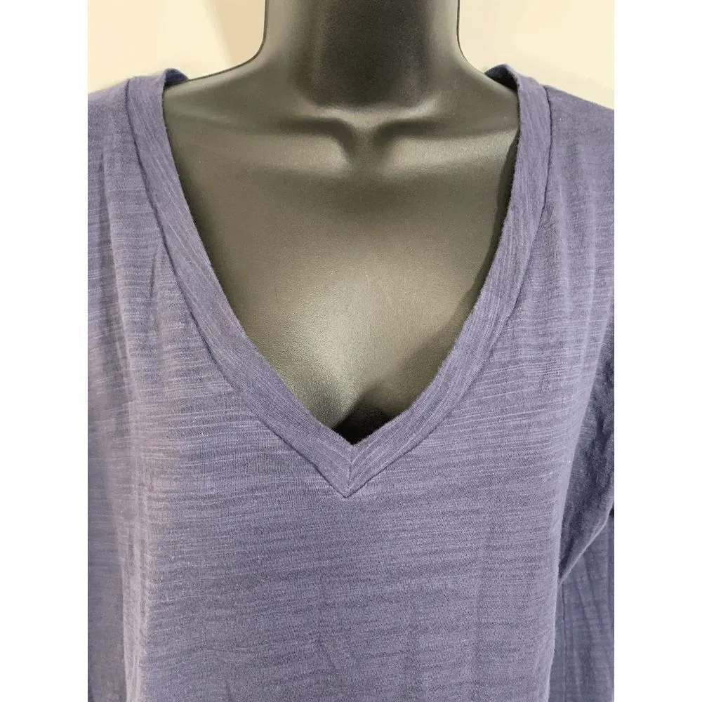 Victoria's Secret Pink Womens Basic Top Sequin Dog Rainbow Blue Medium - Image 8