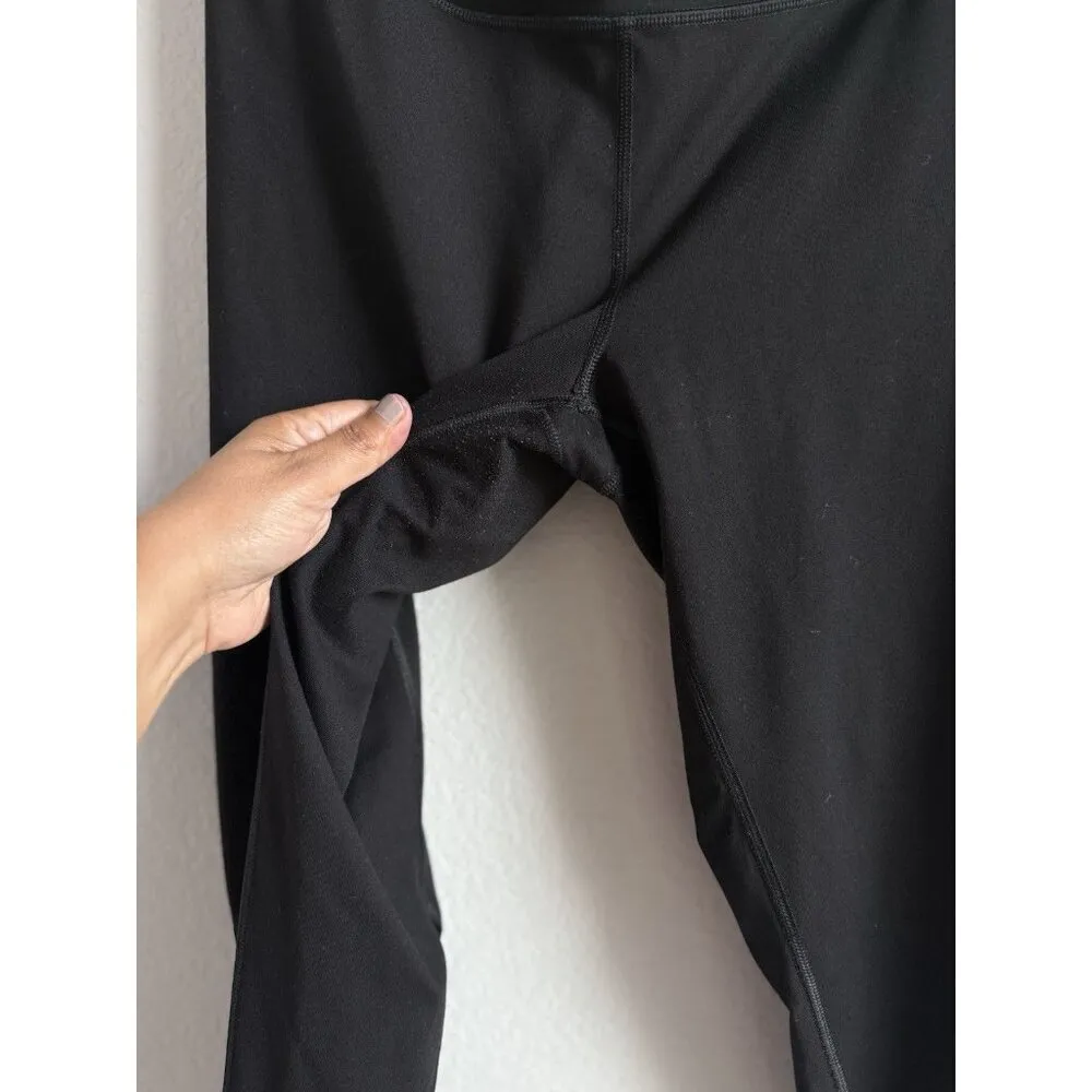 Victoria Secret Sport XL Knockout Black Tight Legging Strappy Crisscross Cut Out - Image 9