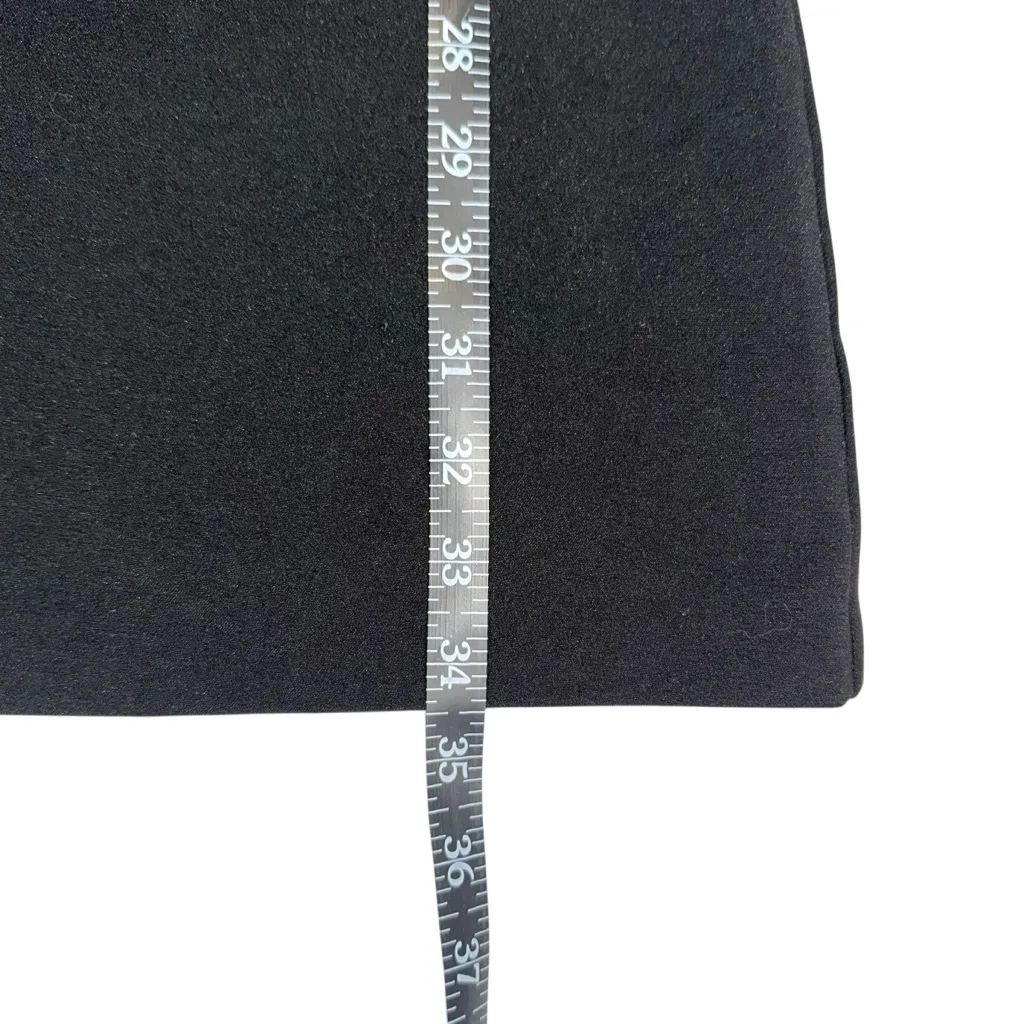 Maje Riwest Horse Shoe Embroidered Black Long Sleeve Mini Dress 3 US LARGE - Image 10