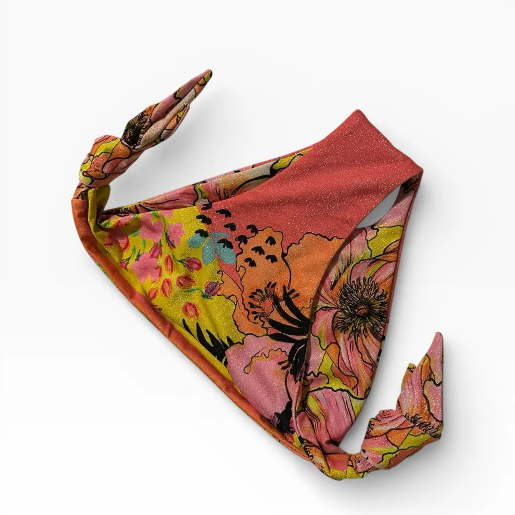 New Agua Bendita Haim Reversible Bikini Bottom Praia Small tie sides - Image 9