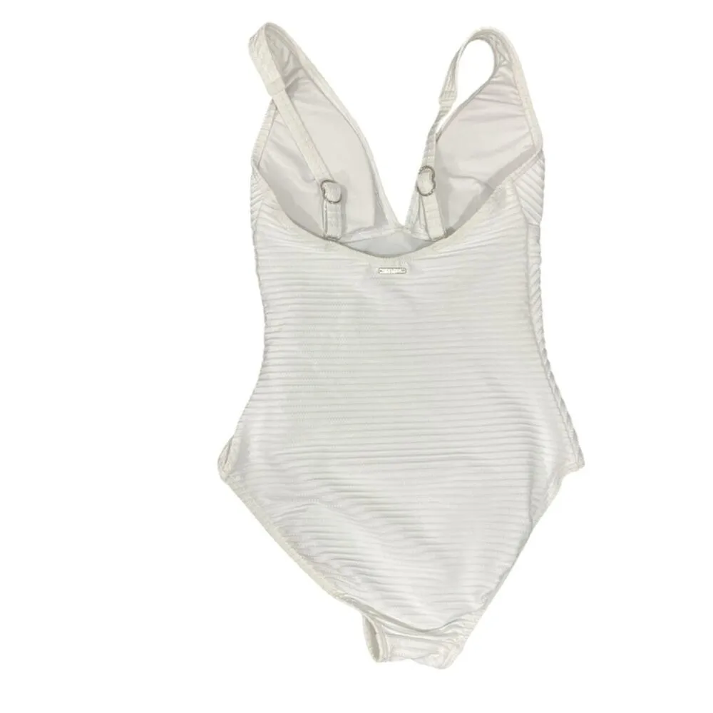 SEA LEVEL Spinnaker $139 White Panel Line One Piece swimsuit S 4 - Image 6