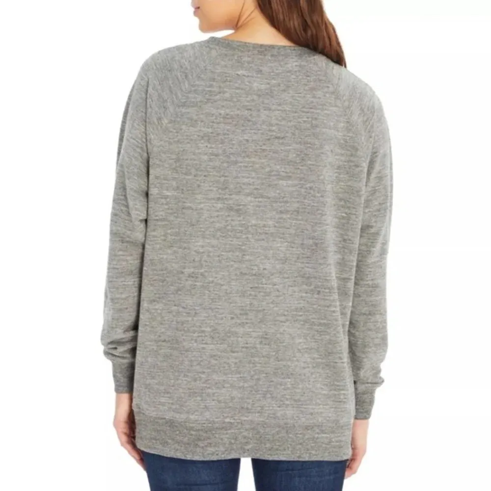 Wildfox POUR FAVOR Wine Glass Statement Sweatshirt - Image 3