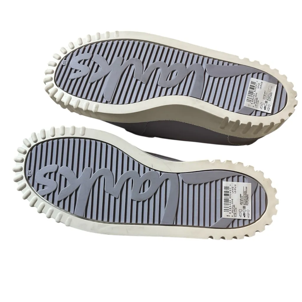 CLARKS Women’s Lilac Leather Mayhill Cove Loafers Size 6 1/2 - Image 4