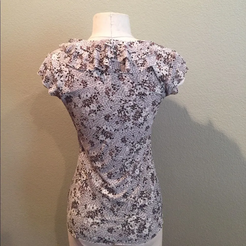 Semantiks  short sleeved ruffle top S - Image 2