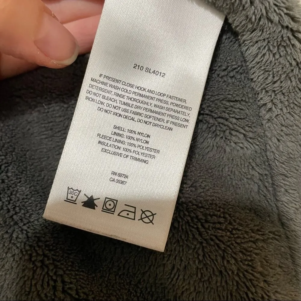 Columbia Black Fleece Lined Omni Tech Hooded Jacket Coat Womens L Fall Warm - Image 5