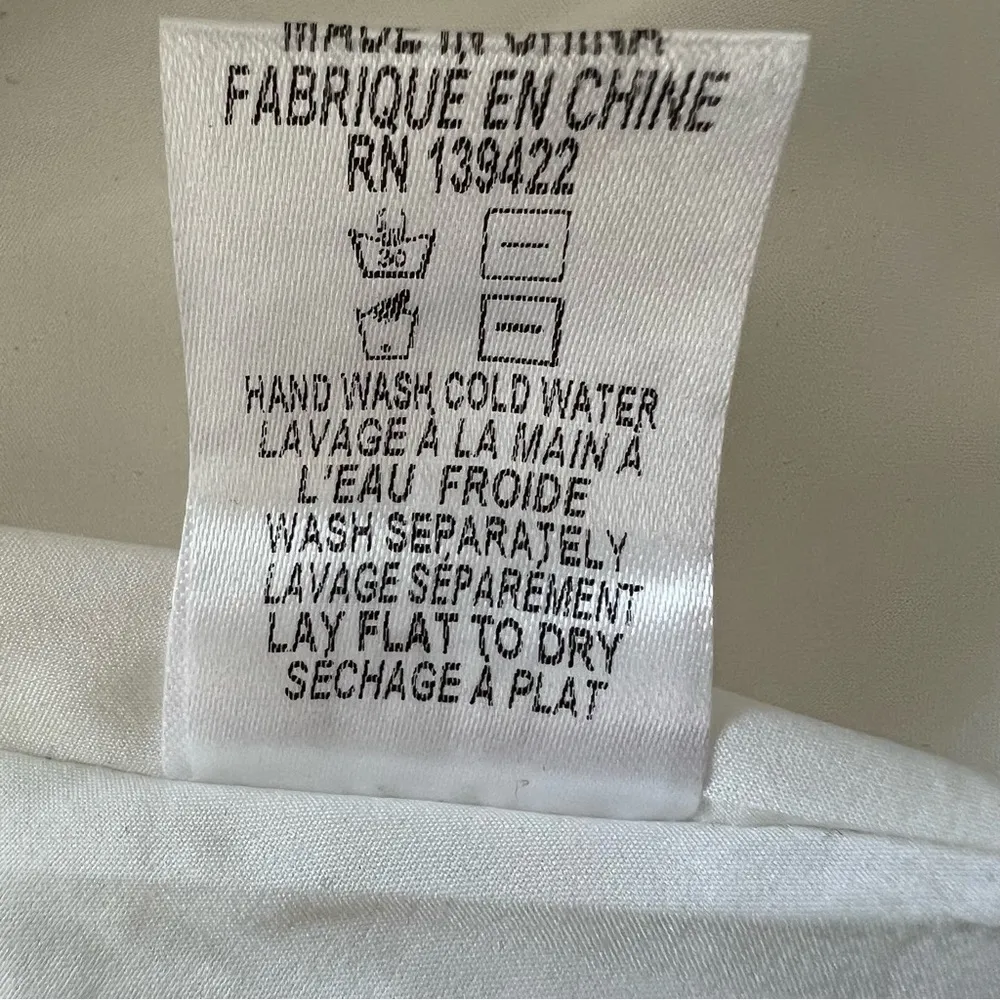 NWT Tobi Women’s  White Lace Skater Skirt Medium Coquette Girl - Image 14