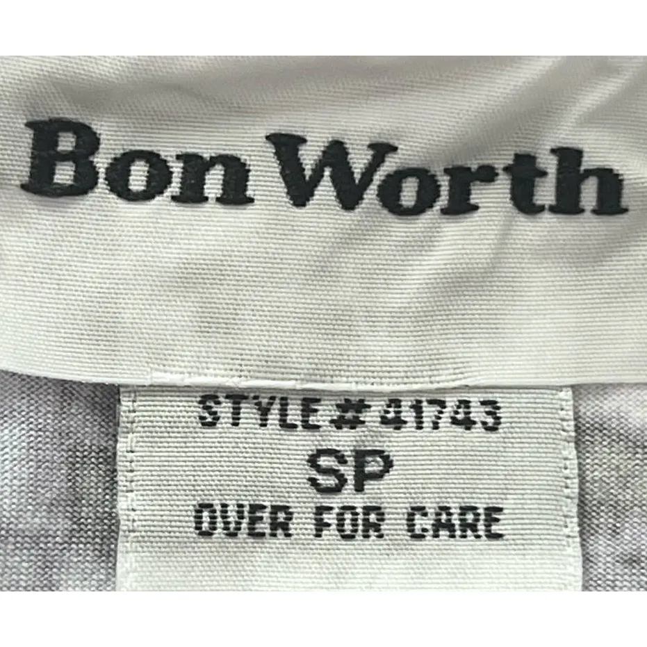 Bon Worth Women's‎ Teal Purple Black V - Image 4