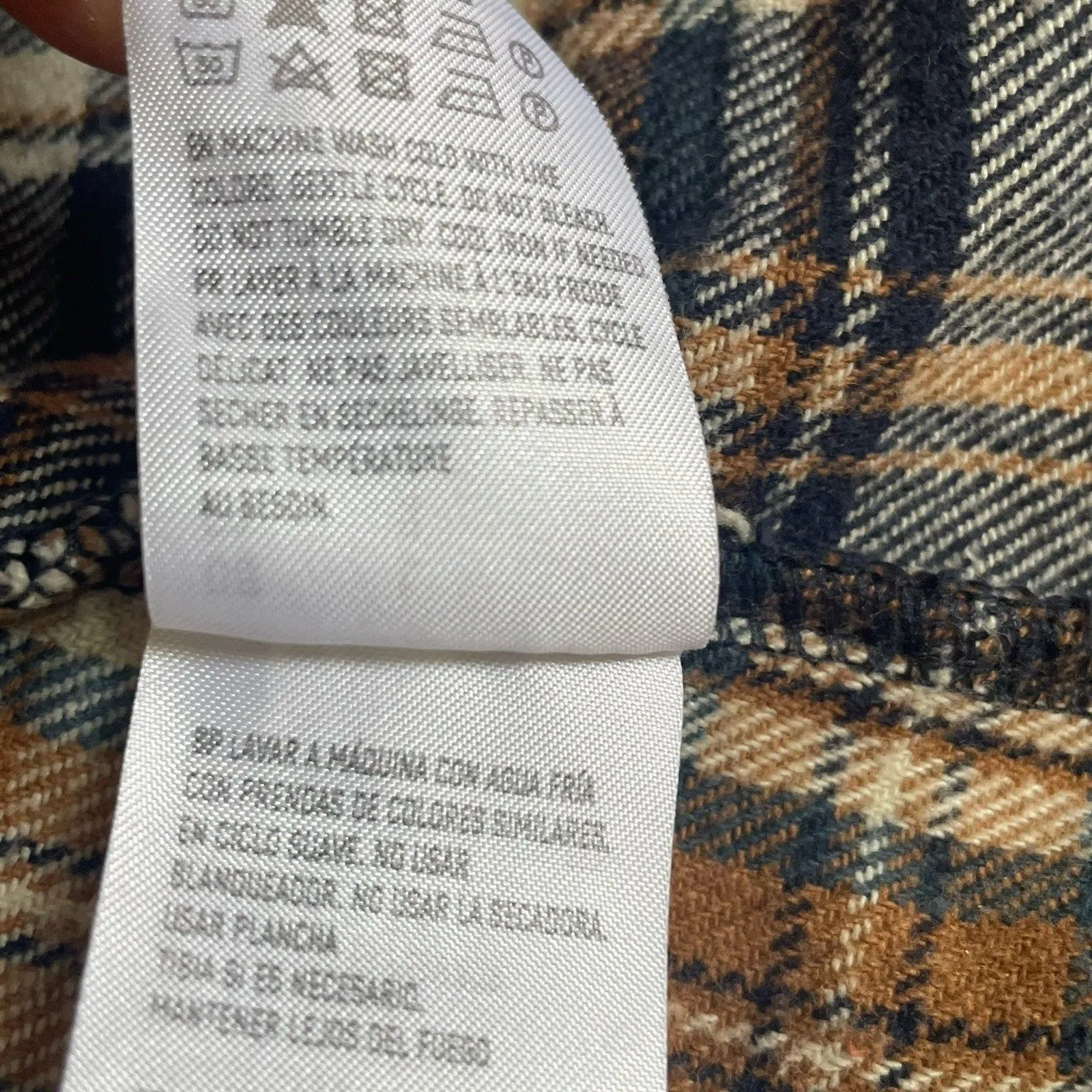 American Eagle Dress Womens L Plaid Pinafore Y2K Coquette Preppy Grunge Academia - Image 7