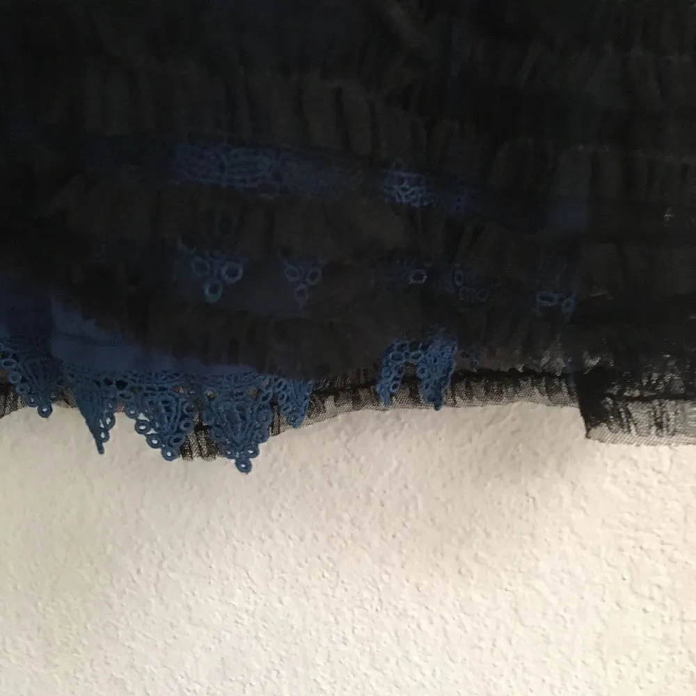 Anthropologie Moulinette Soeurs sheer overlay dress S - Image 7