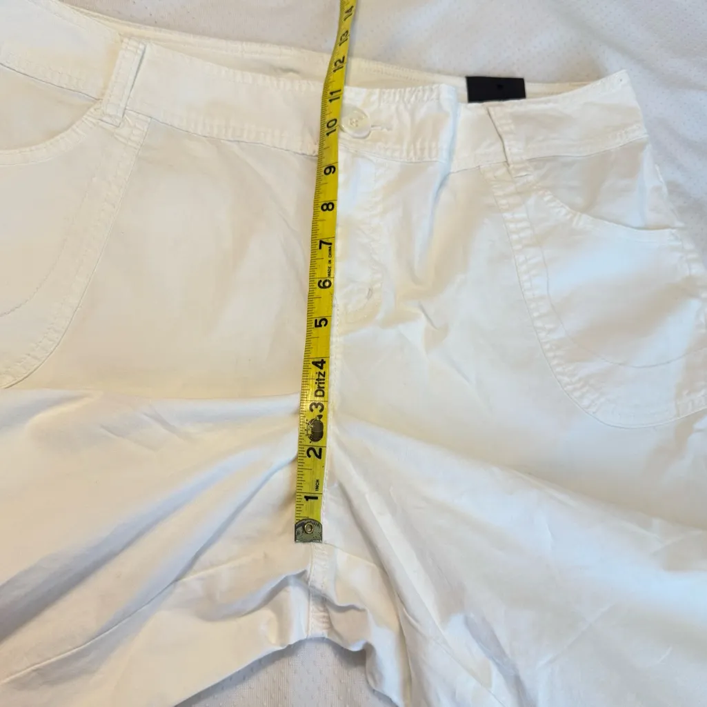 NEW Lane Bryant Totally Cropped White Capri Pants Women’s Size 16 Summer Vacay - Image 9