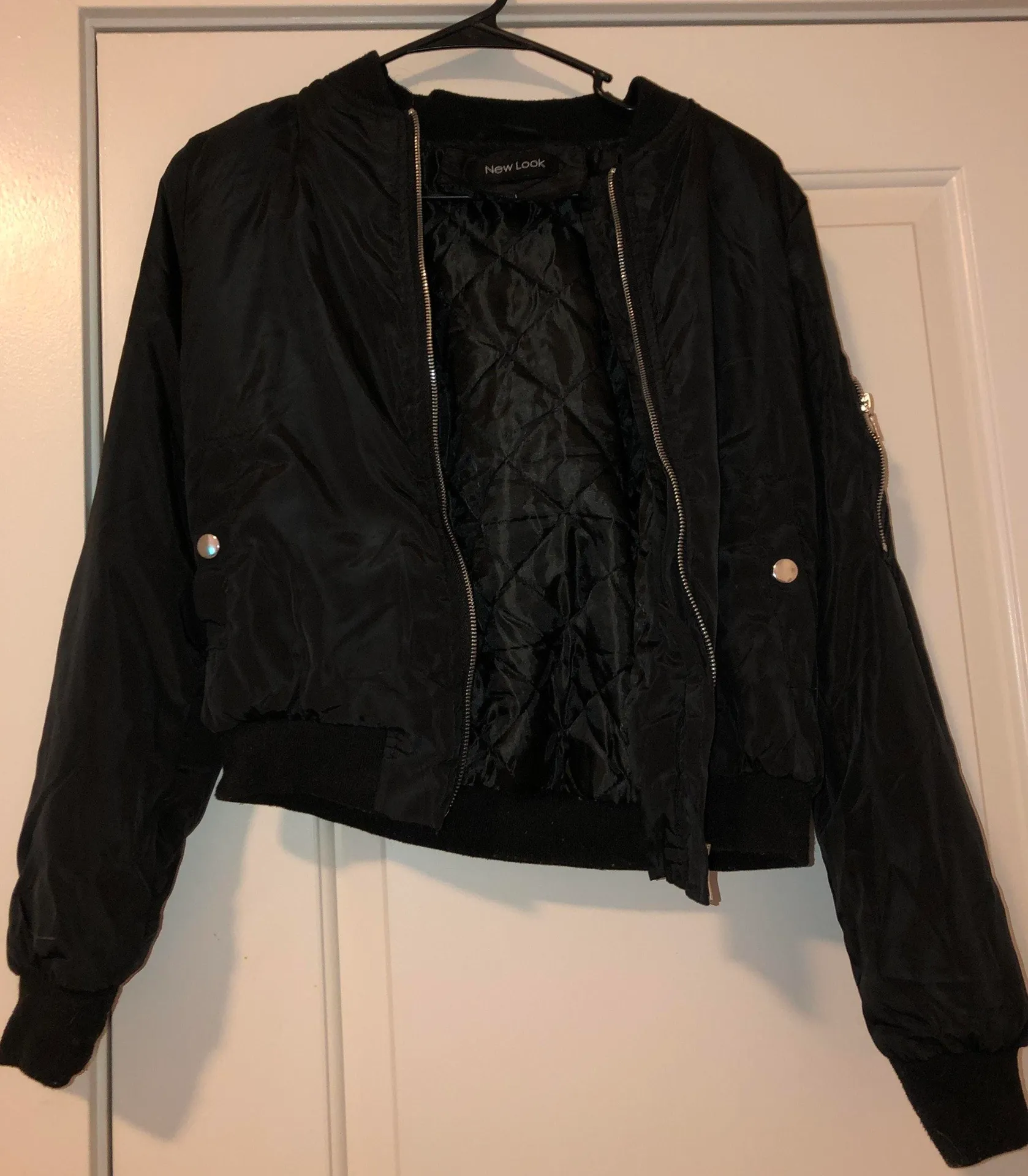 Black Bomber jacket  - Image 2