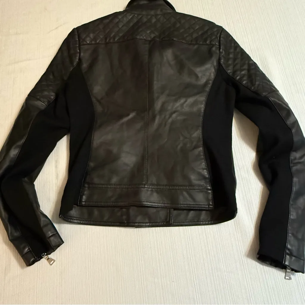 EXPRESS  vegan leather jacket - Image 7