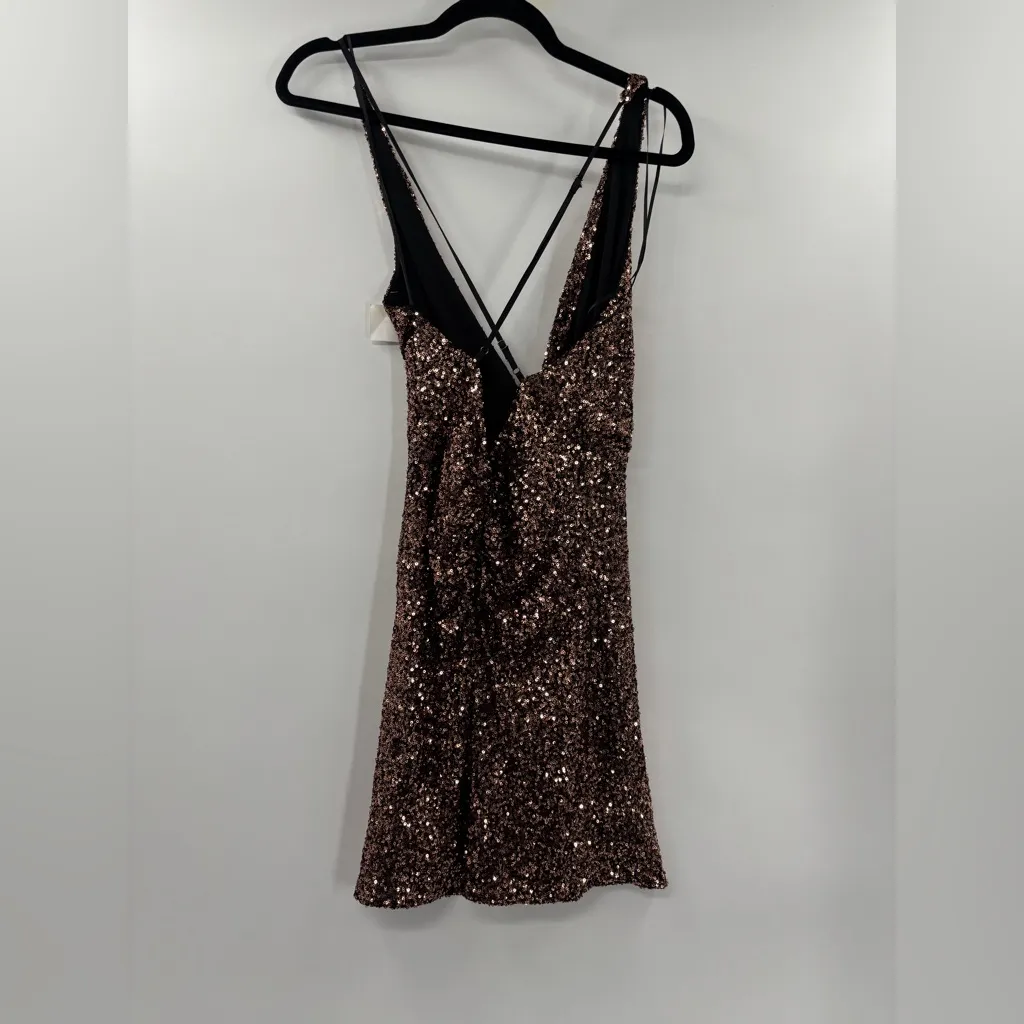 Astr The Label Sequin Twist Front Mini - Image 6