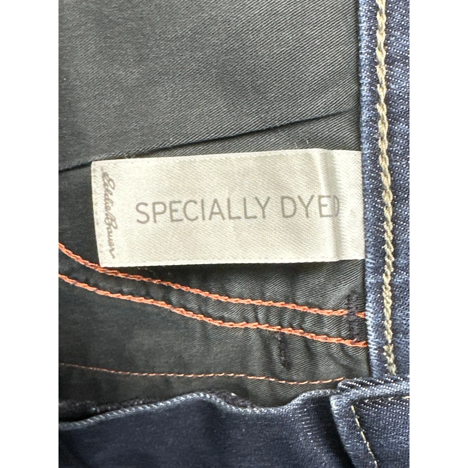 Eddie Bauer Womens Slim Straight Jeans Dark Wash High Rise Size 2 Cotton Blend - Image 5