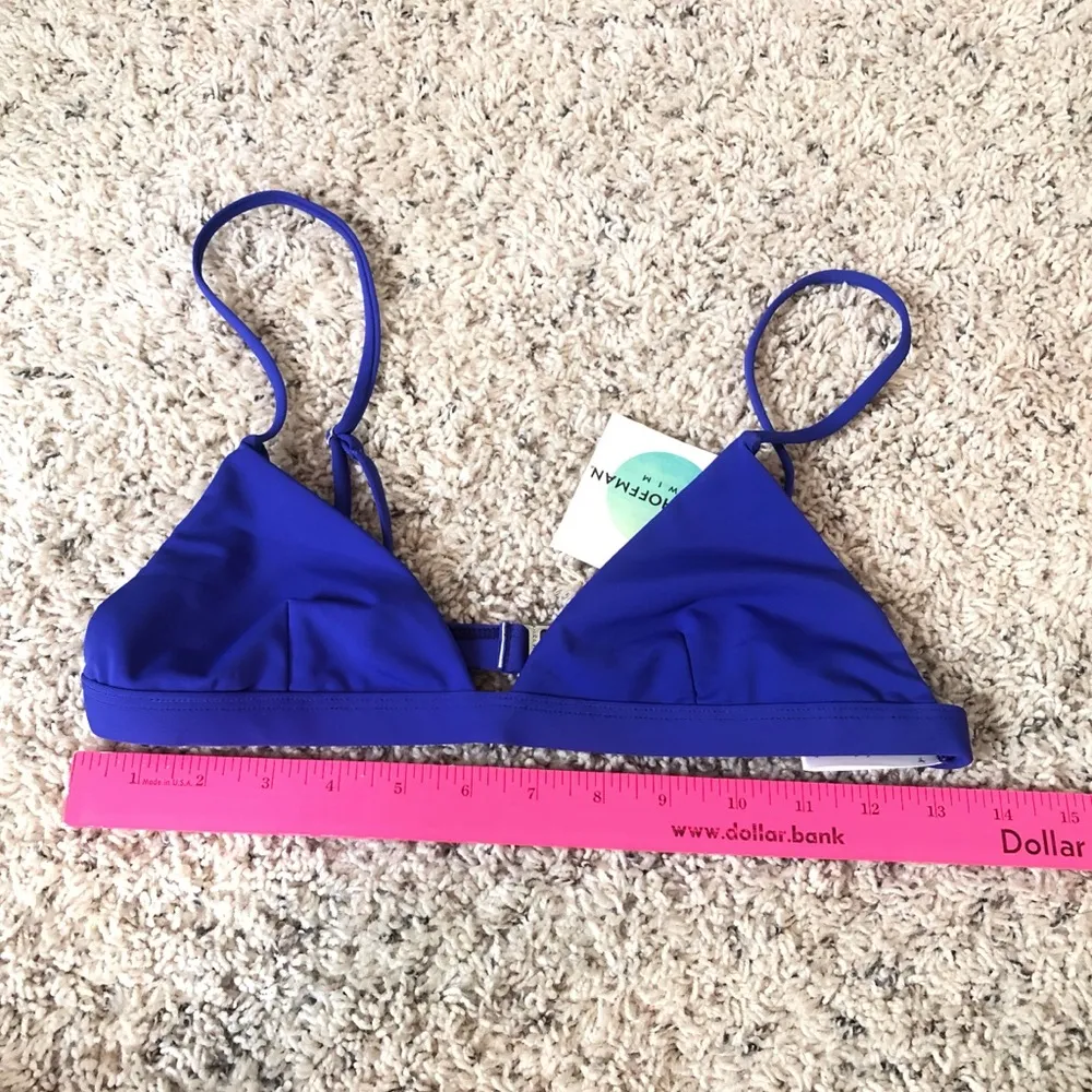 Mara Hoffman 🆕  Astrid purple triangle… - Image 2