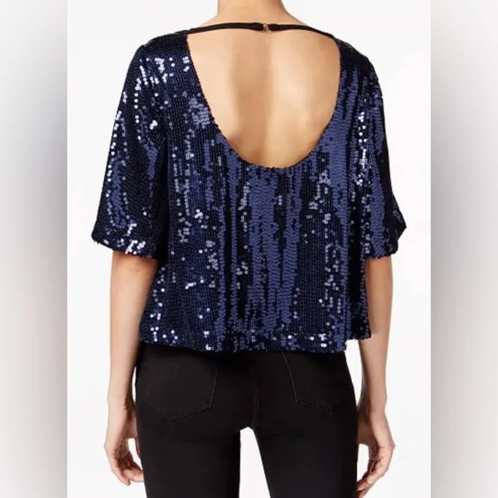 Free People Night Fever Sequin Top - Image 10