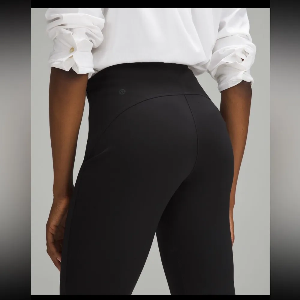 NWT Lululemon Smooth Fit Pull-On High-Rise Pant Black Size 4 - Image 3