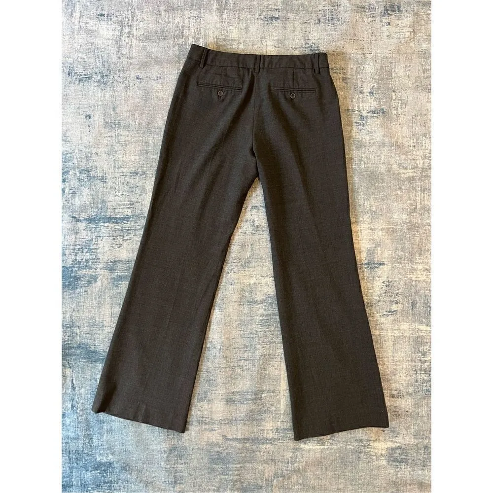 Gap Heathered Gray Perfect Trouser Stretch 8R - Image 2