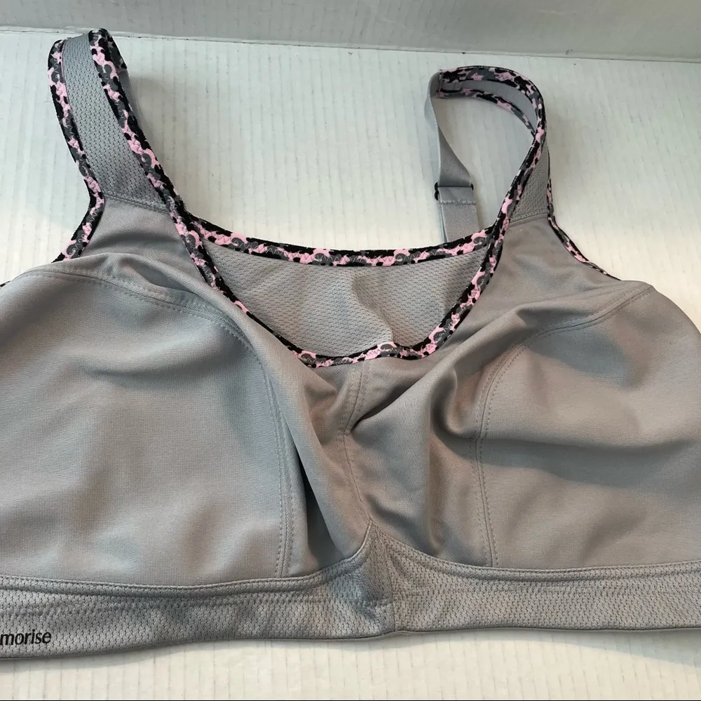 Glamorise Sports Bra Silver No - Image 5