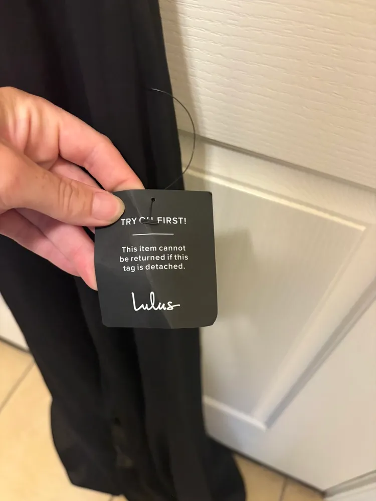 Lulus Slice of Joy Black Halter Maxi Dress homecoming dress - Image 7