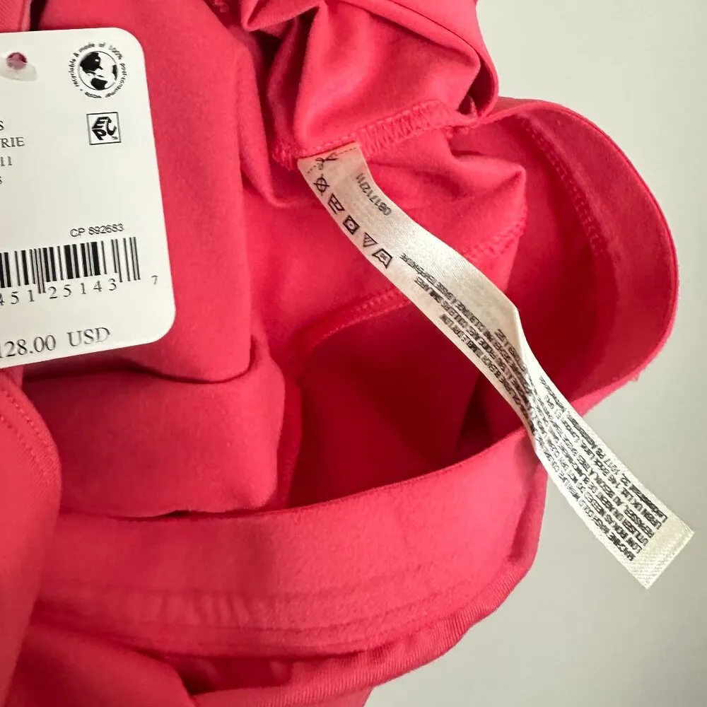 FREE PEOPLE Movement Swing Of Things Skortsie in Hibiscus Size Medium NWT Pink - Image 13