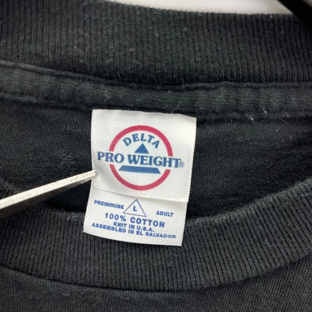 SeaWorld Whale Tail Y2K Black T - Image 12