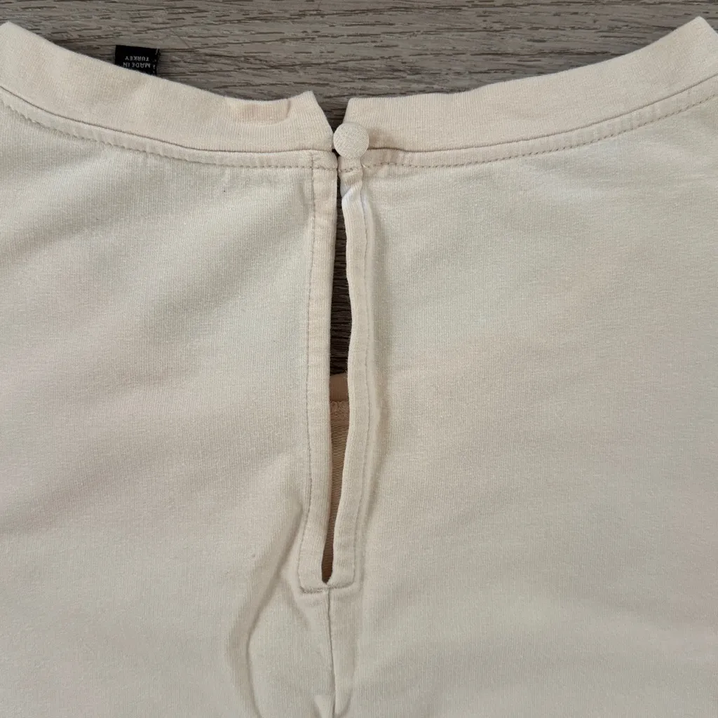 Banana Republic Light Beige Jumpsuit Size Medium - Image 6