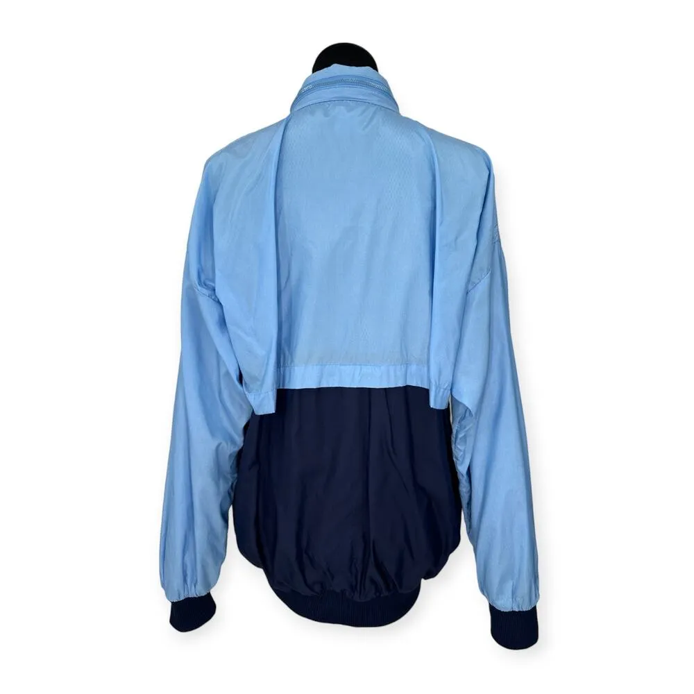 Adidas | M | VINTAGE 90's Zip-Up Hidden Hood Nylon Windbreaker Track Jacket - Image 7