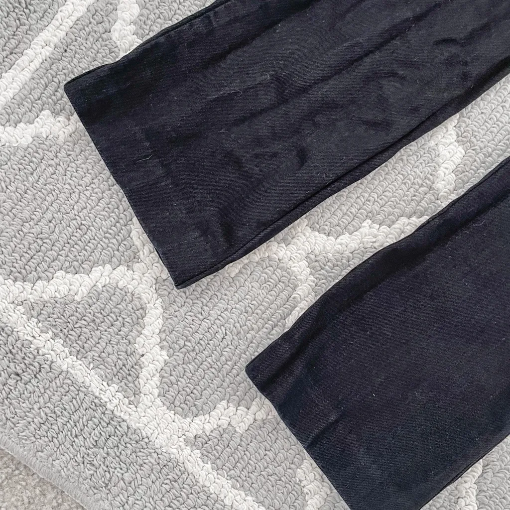 Rag and bone high waisted seamless dark denim pant - Image 5