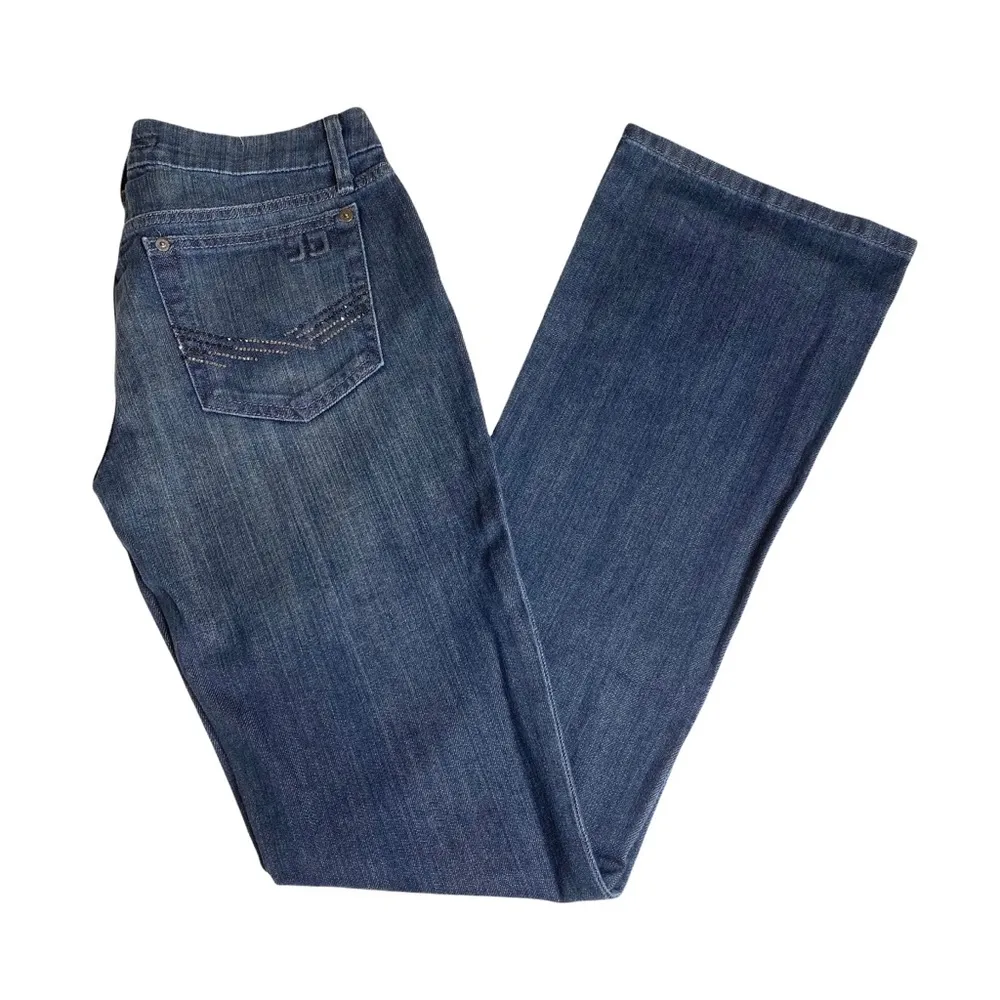 new Joe's Jeans ⍟ Swarovski Crystal Honey Flare Leg Jean ⍟ Hedrin Wash ⍟ Size 27 - Image 5