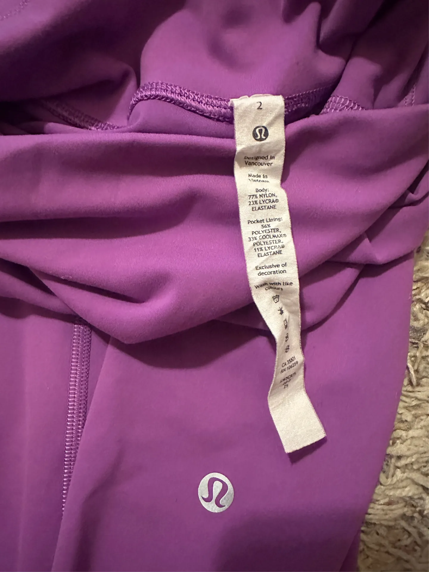 Lululemon Leggings Wunder Train High-Rise 25" - Image 3