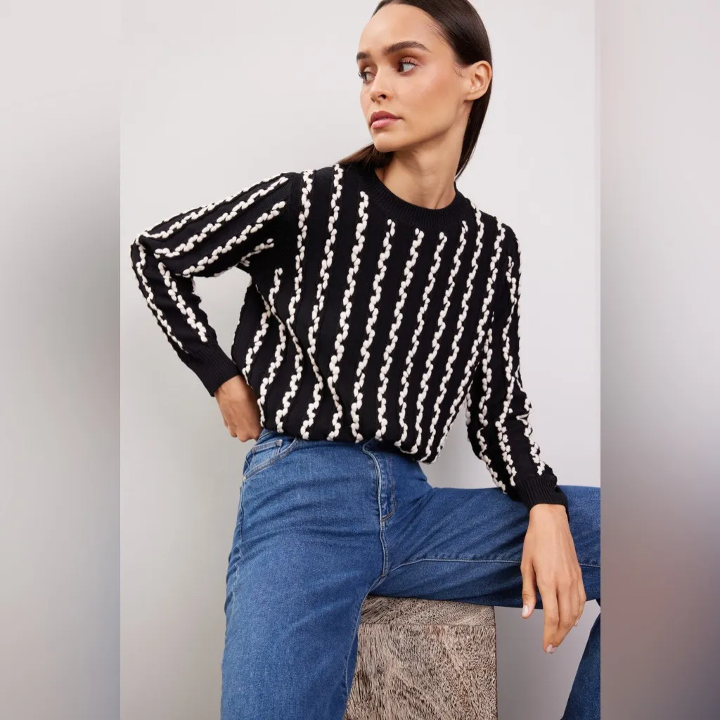 Jason Wu Neutral Stitch Sweater - Image 8