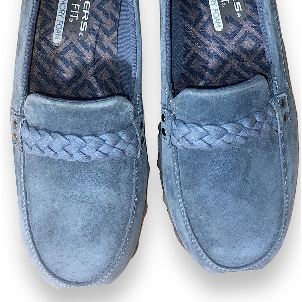 Sketchers Relaxed Fit Memory foam suede loafers - Image 2