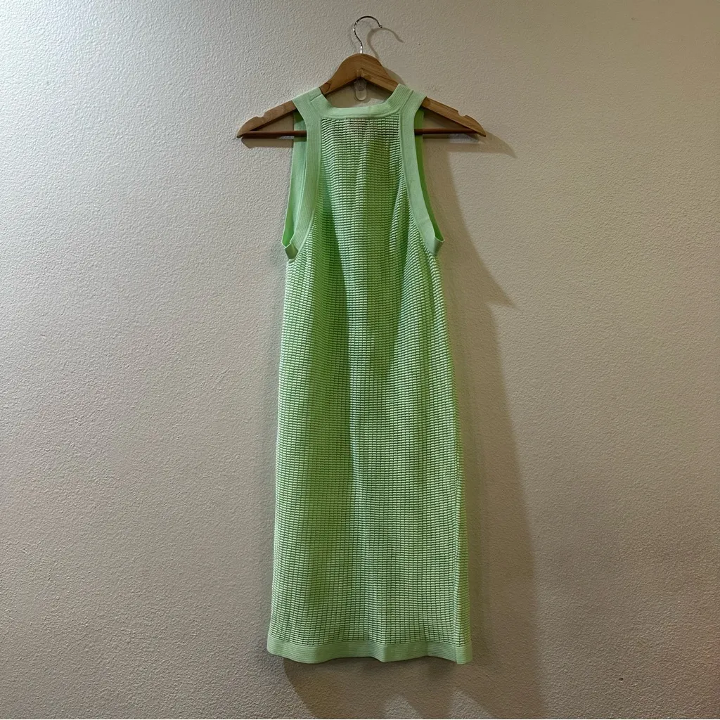 Solid & Striped The Carson Dress Mesh Swim Cover Up in Pistachio Size Small - Image 6