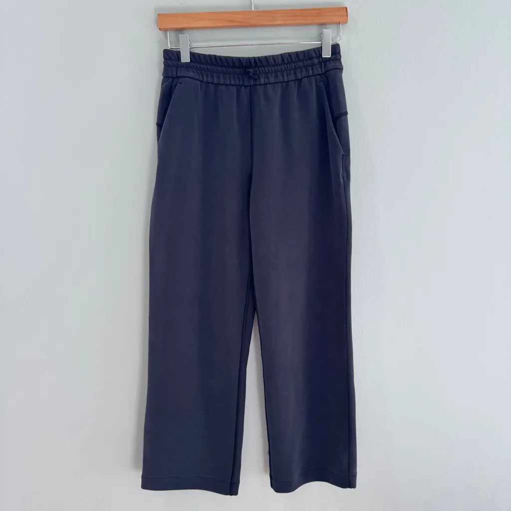 Lululemon Softstreme High-Rise Straight Leg Crop Black 4 - Image 4