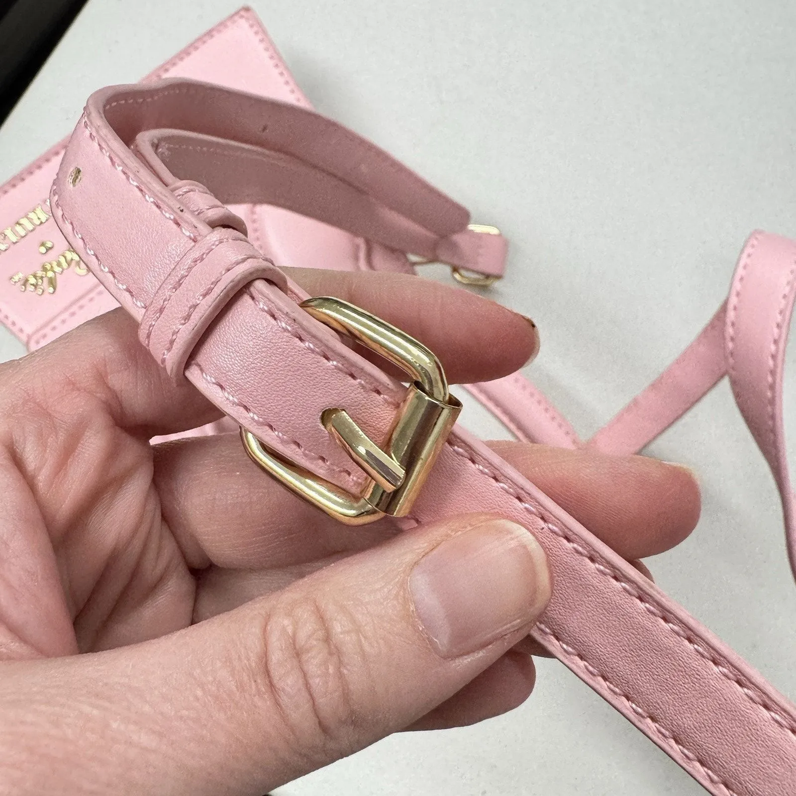 Truly Beauty x Barbie Collaboration Mini Purse Heart/Pink Handbag Crossbody Bag - Image 3