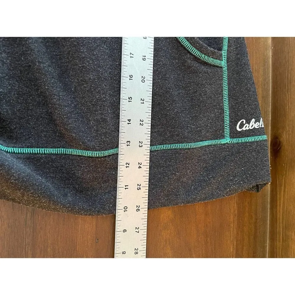 Cabela's XPG Womens hoodie jacket Size Small 1/4 Zip thumb holes Thermal Phase - Image 9