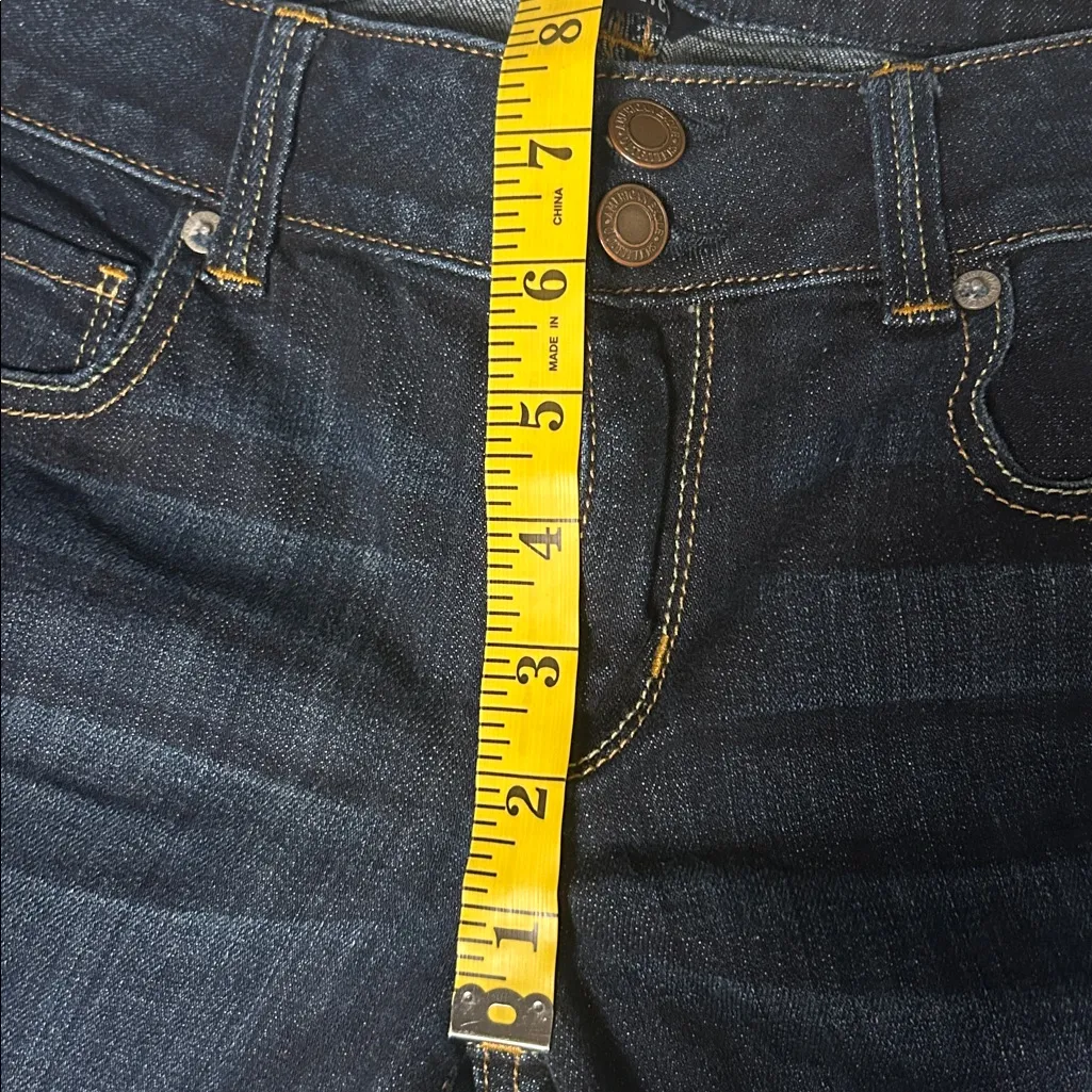 American Eagle Jeans Women's Size 8 AE Outfitters Artist Stretch Cropped Jeans - Image 12