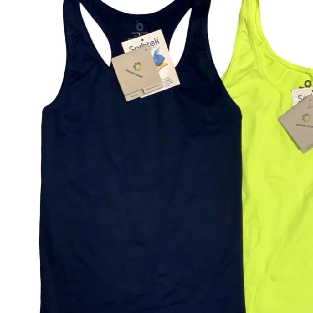 3 NIKIBIKI Sport Seamless Stretch Tank Tops Size S/M New with Tags - Image 7