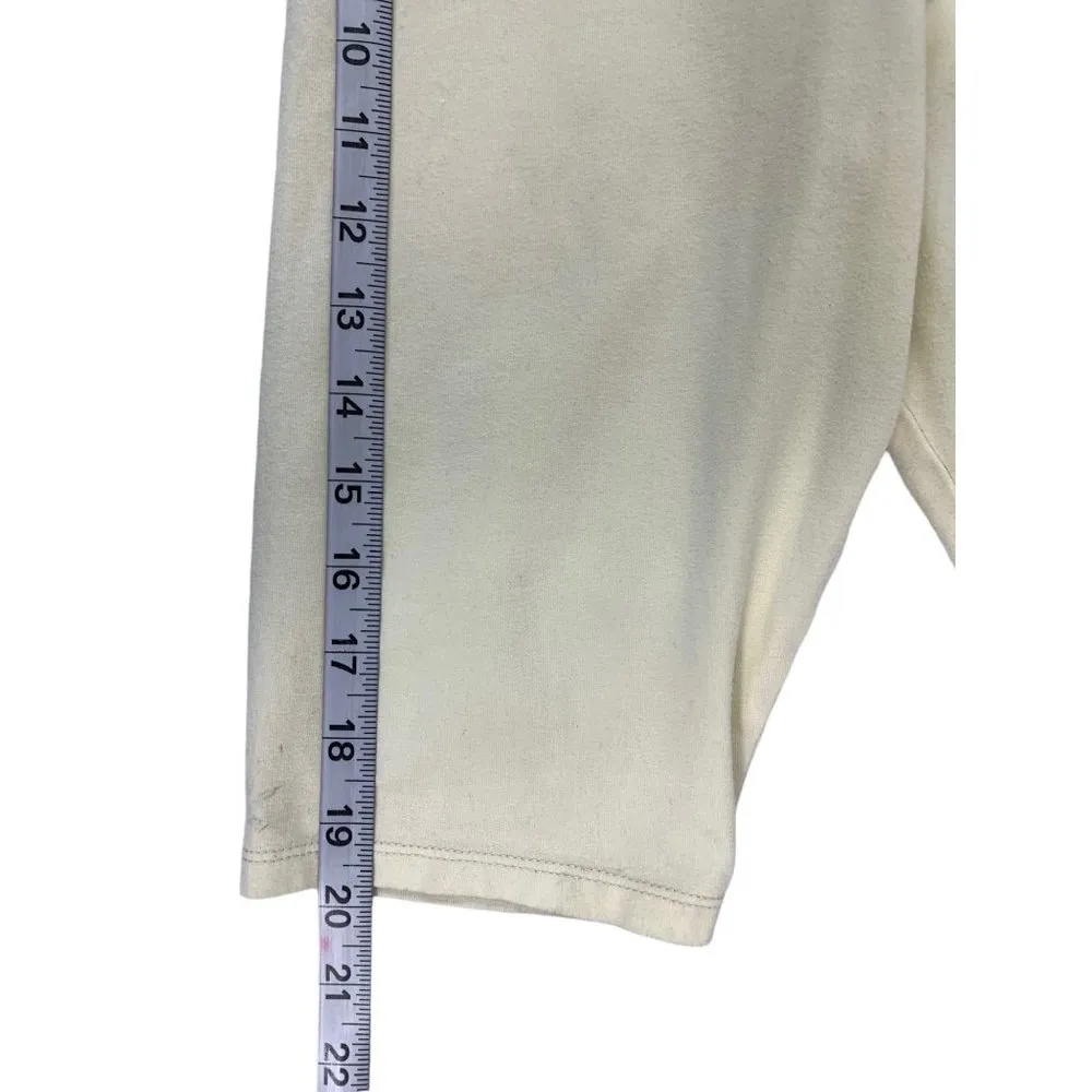 Zara Women's Ivory Tights Shorts - Image 5