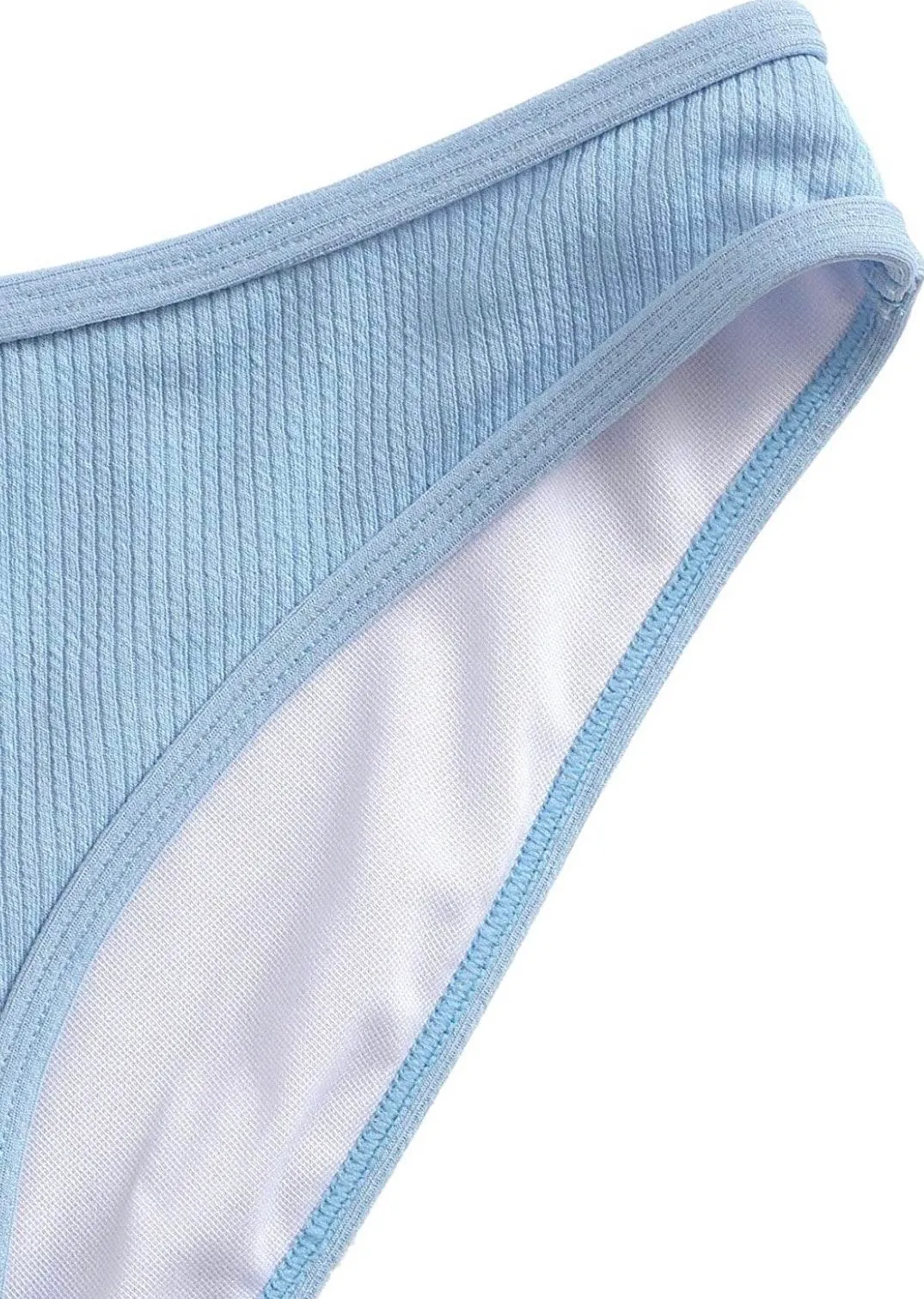 Women’s Two Piece Swimsuit Blue Size M - Image 4