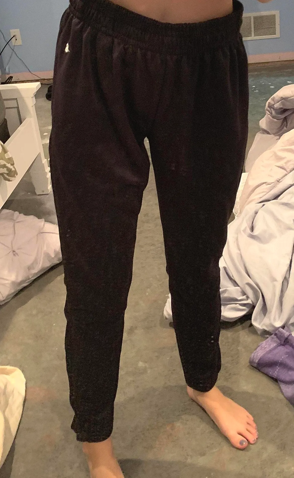 Black Joggers Size M - Image 2