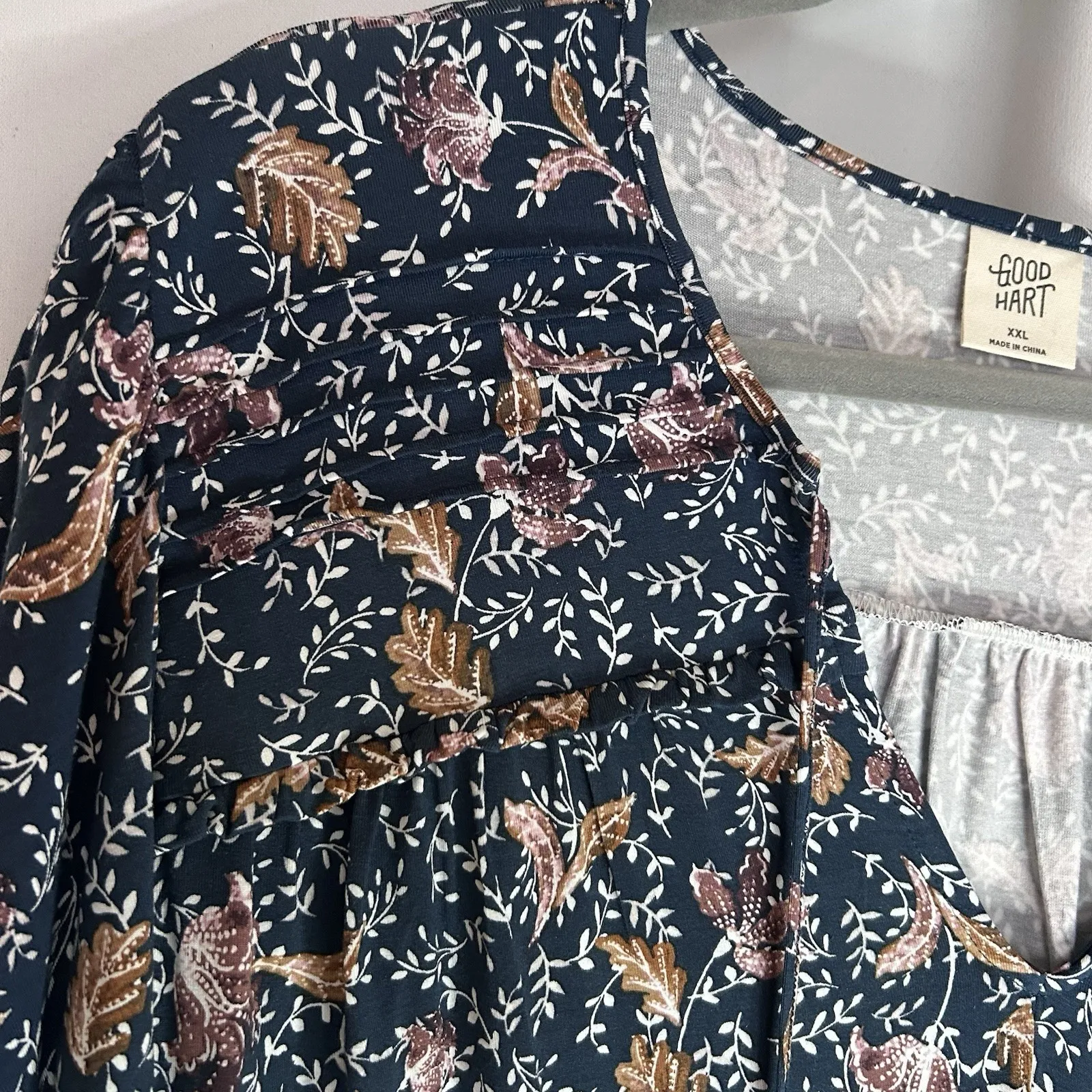 Matilda Jane Good Hart Size XXL Surprise Flowers Puff Sleeve V-Neck Top Blouse - Image 8