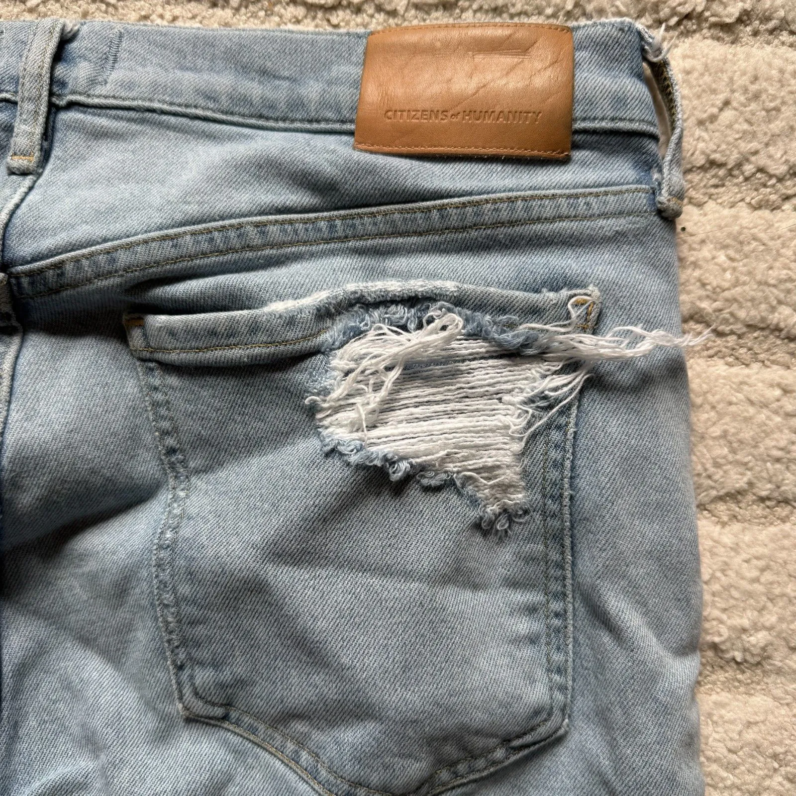 Citizens of Humanity Emerson Premium Vintage Boyfriend Jeans Size 27 - Image 7