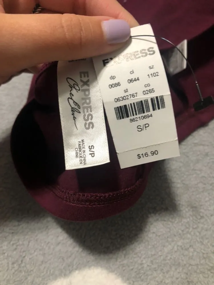 EXPRESS red  one eleven bralette - Image 3