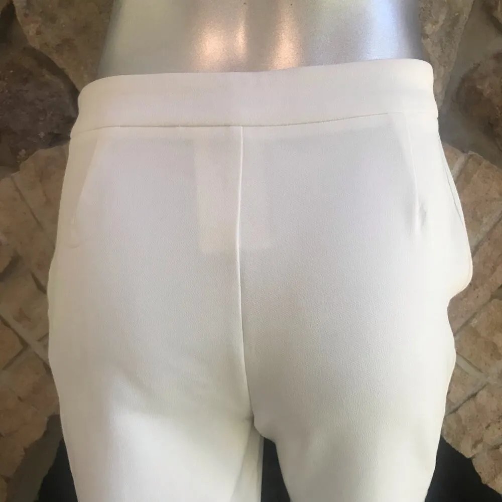 NEW a loves a White Trouser High Waist Dress Pants Women’s Size 4 NWT $119 - Image 4
